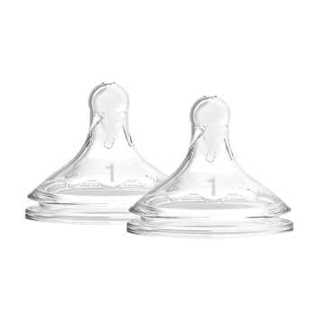 Dr. Brown's Θηλές Σιλικόνης για Μπιμπερό Options+ Με Φαρδύ Λαιμό 0 έως 3μηνών (2τεμ) WN1201 ΜΠΙΜΠΕΡΟ - ΘΗΛΕΣ ΜΠΙΜΠΕΡΟ